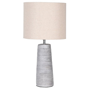 Tapered Lamp with Shade