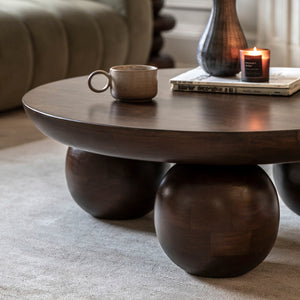 SCULPT ROUND COFFEE TABLE