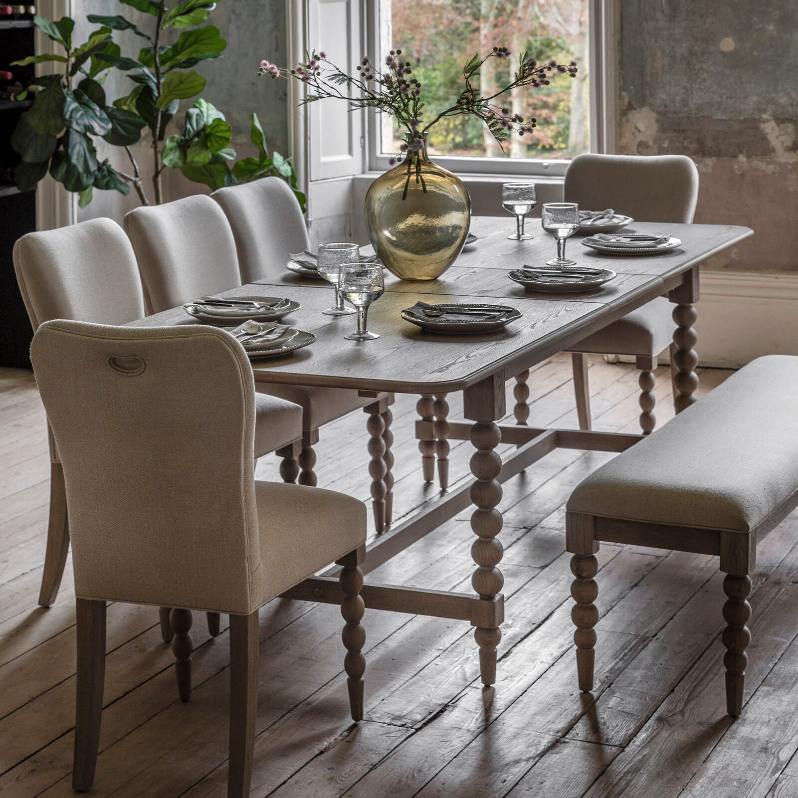 Artisan Ext Dining Table 2000/2500x1000x750mm