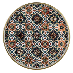 Morrocan Round Tray