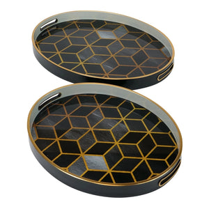 Geometric Trays S/2