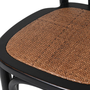 Black Stackable Dining Chair