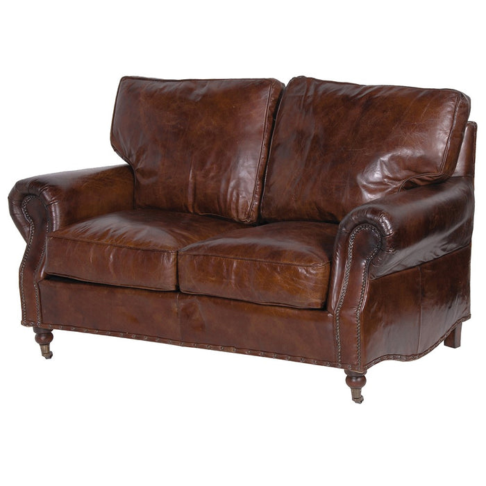 Vintage Leather 2 Seater Sofa