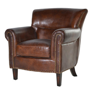 Classic Leather Armchair