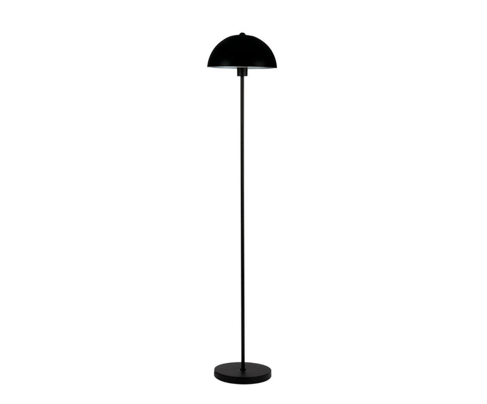 BLACK METAL FLOOR LAMP 30x30x150