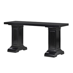 Black Kensington Large Console Table