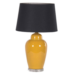 Yellow Ceramic Lamp (JNC114)