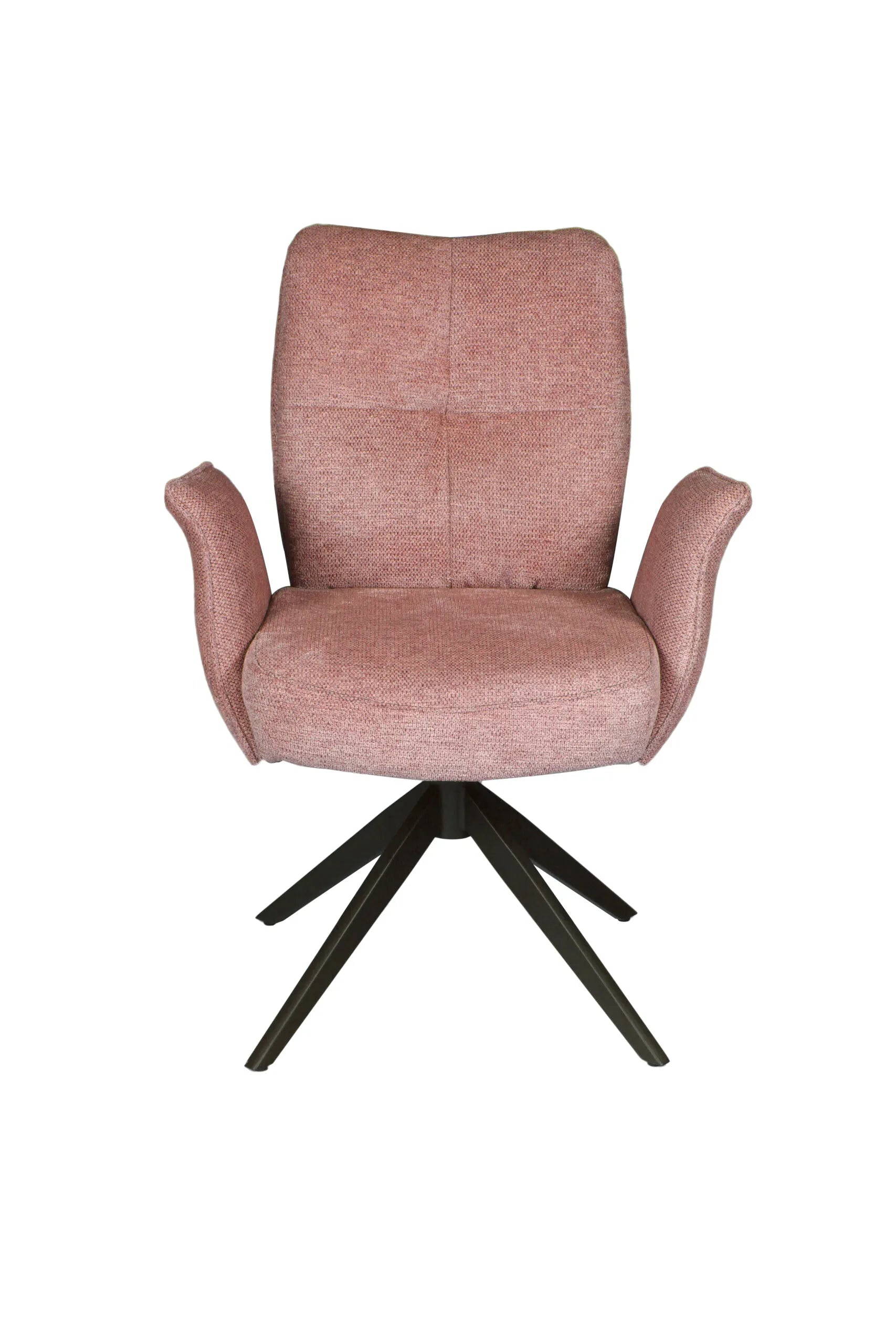 Lars Light Rose Swivel Chair