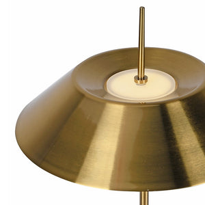 Gold Coolie Table Lamp