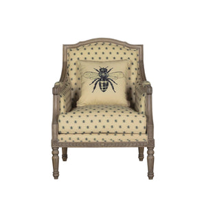 Lilly Bee Motif Armchair