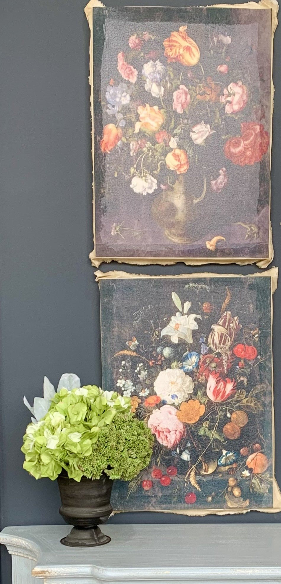 Liliana Floral Canvas Picture Set of 2