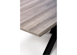 Mandy Fixed Dining Table 1800mm - Grey