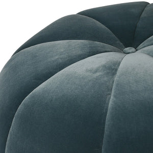 Large Teal Pumpkin Pouffe