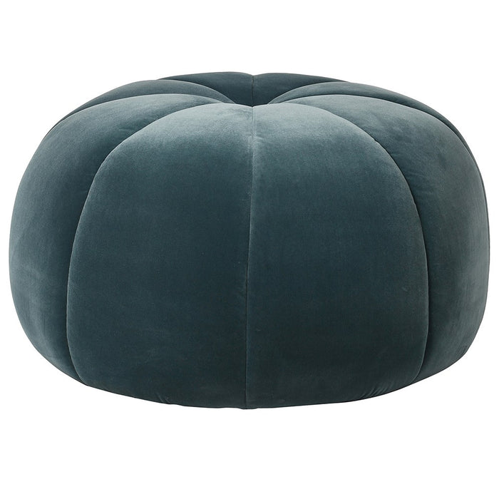 Large Teal Pumpkin Pouffe