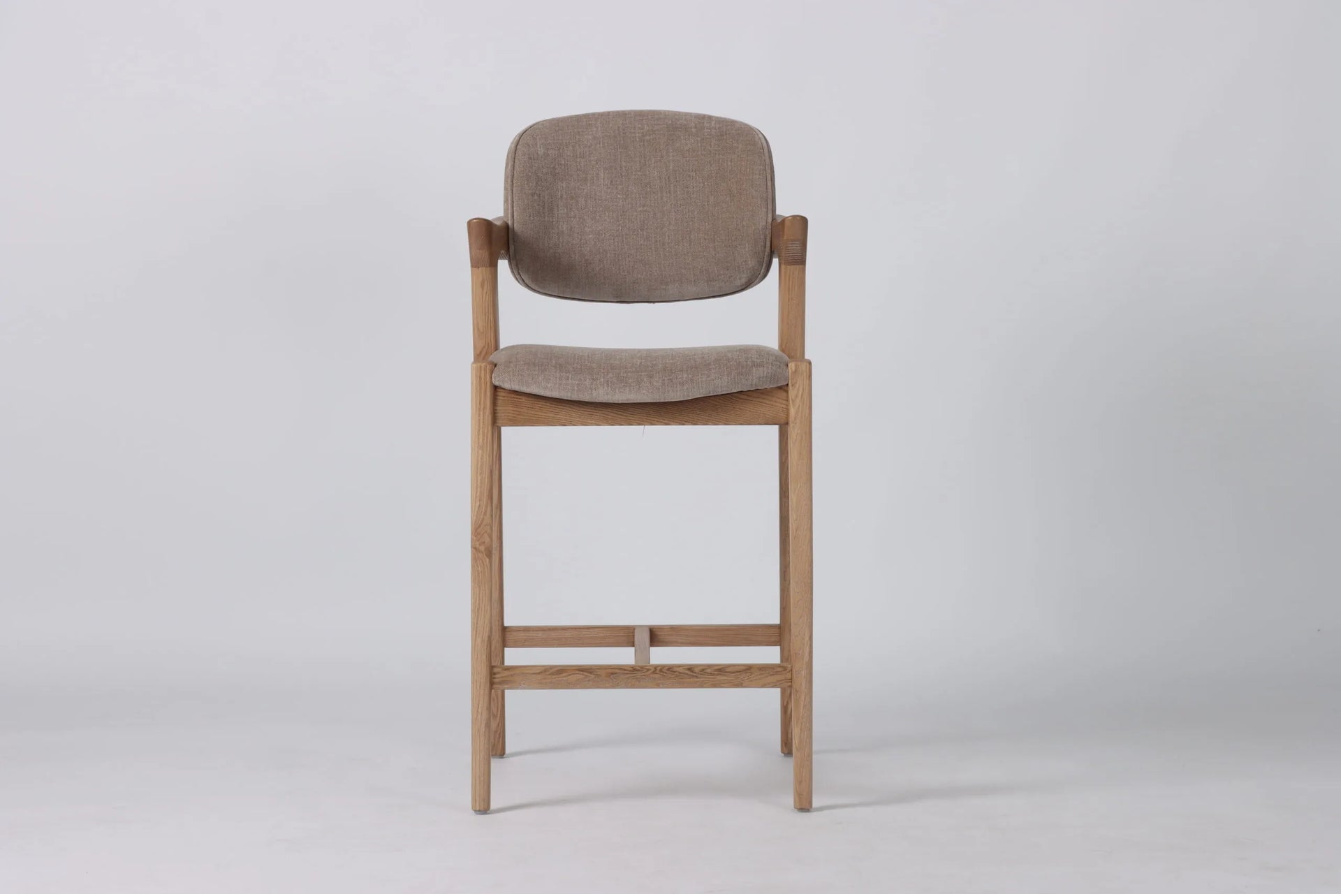 MILA MINK EASY CLEAN FABRIC COUNTER STOOL