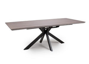 Mandy Extending 1800mm-2200mm Table Grey