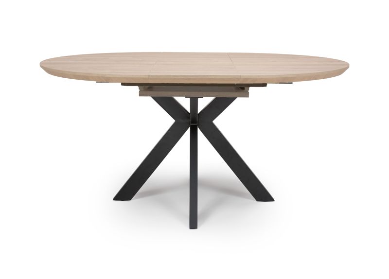 Mandy Extending Round Table 1200-1600mm Oak