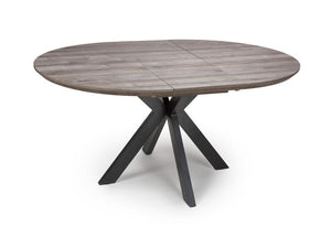 Mandy Extending Round Table 1200-1600mm Grey