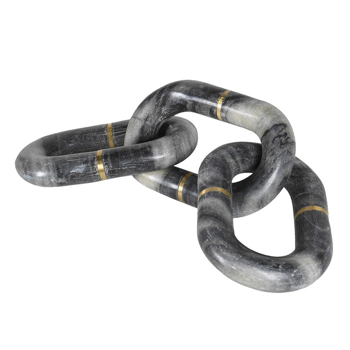 Marble Linked Chain Ornament