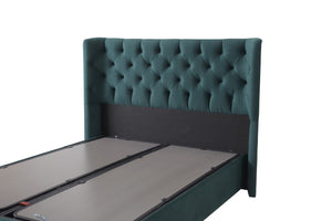 Marilyn Bed 6' Storage Bed Green