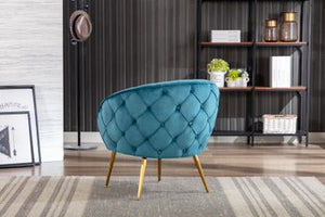 Monica Accent Chair - Federal Blue