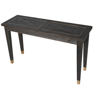 Elm & Copper Console Table