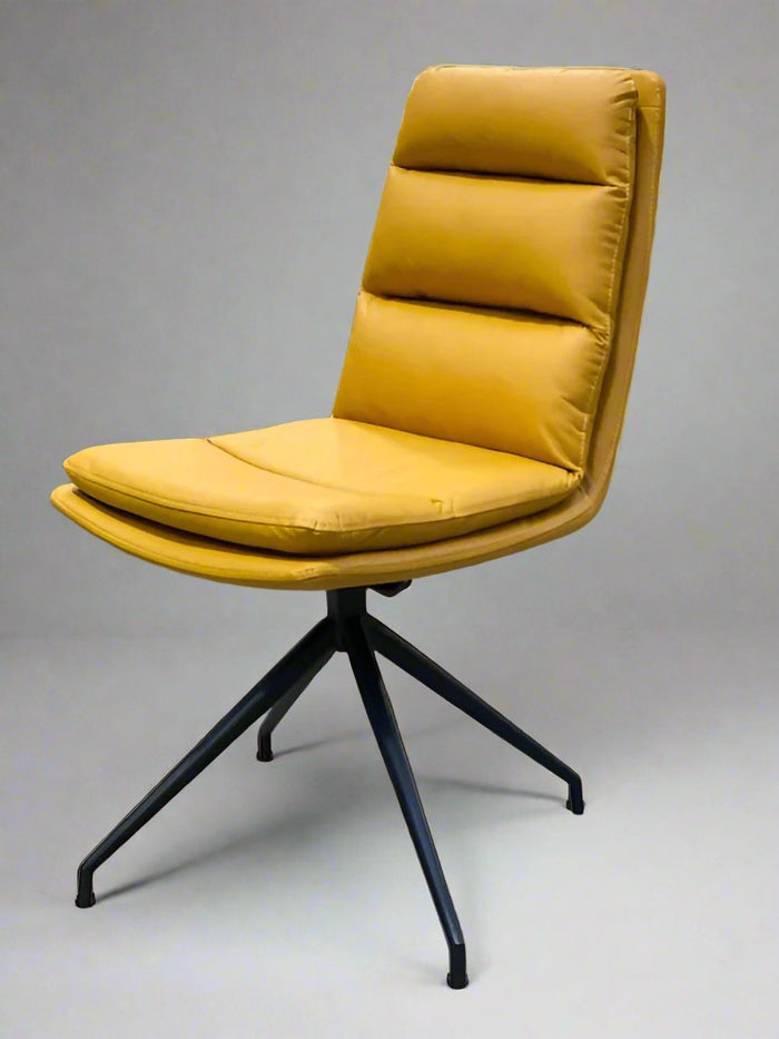 Nobo Swivel Chair - Ochre