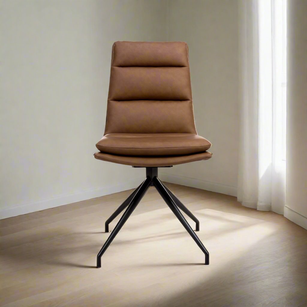 Nobo Swivel Chair - Tan