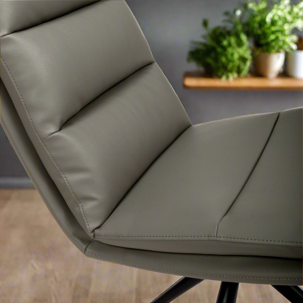 Nobo Swivel Chair-Truffle