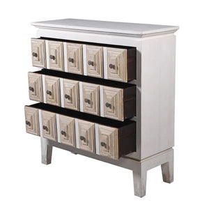 Multi Handle 3 Drawer Chest