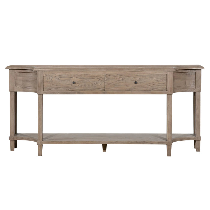 Rochelle Sofa Table - Rustic Brown