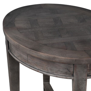 Parquet Grey Side Table