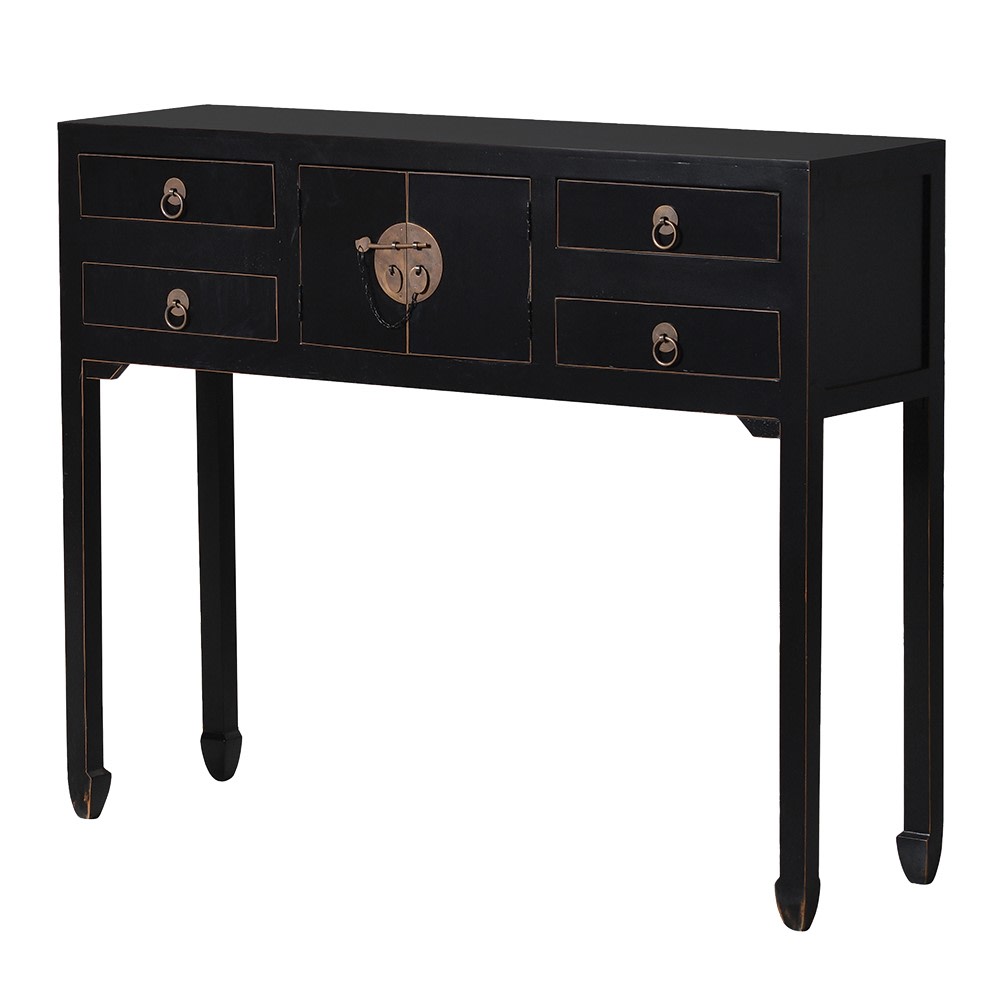 Shanghai 2 Door 4 Drawer Hall Table