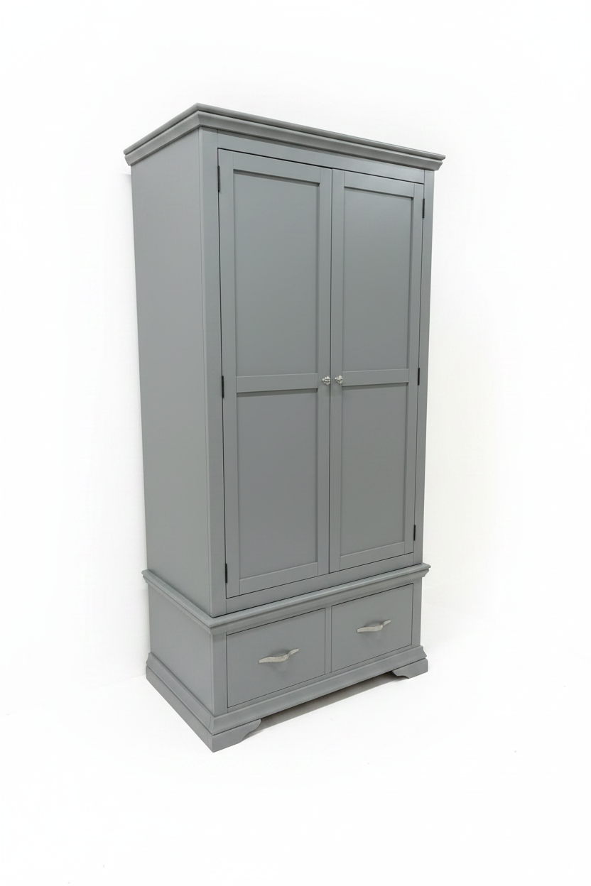 Sorrento 2 Door Robe Light Grey