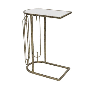 Estela Sofa Side Table (Marble Top)