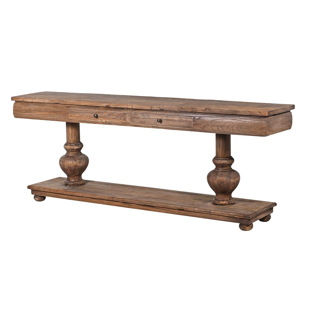 Truro Antiqued Reclaimed Elm Console Table