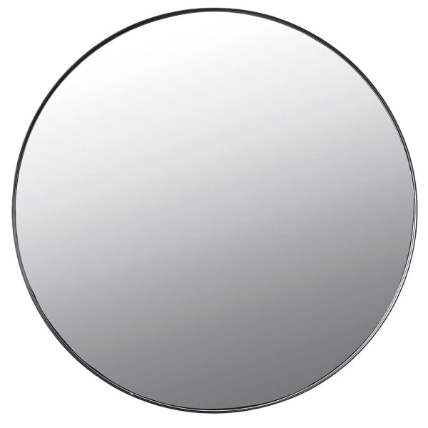 Unembellished Round Mirror Small