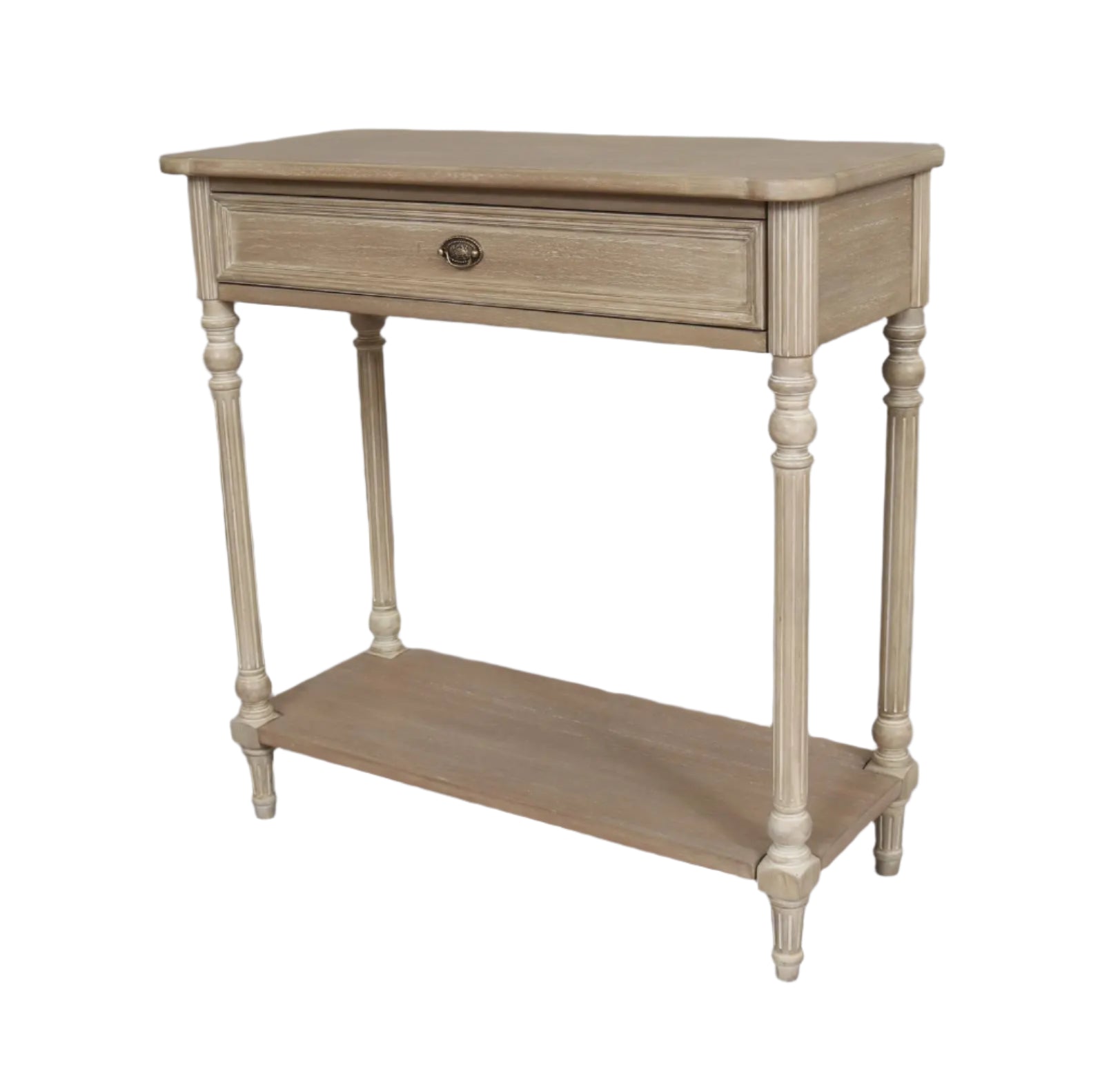 Willow 1 Drawer Console Table w/Shelf -Timber Wash