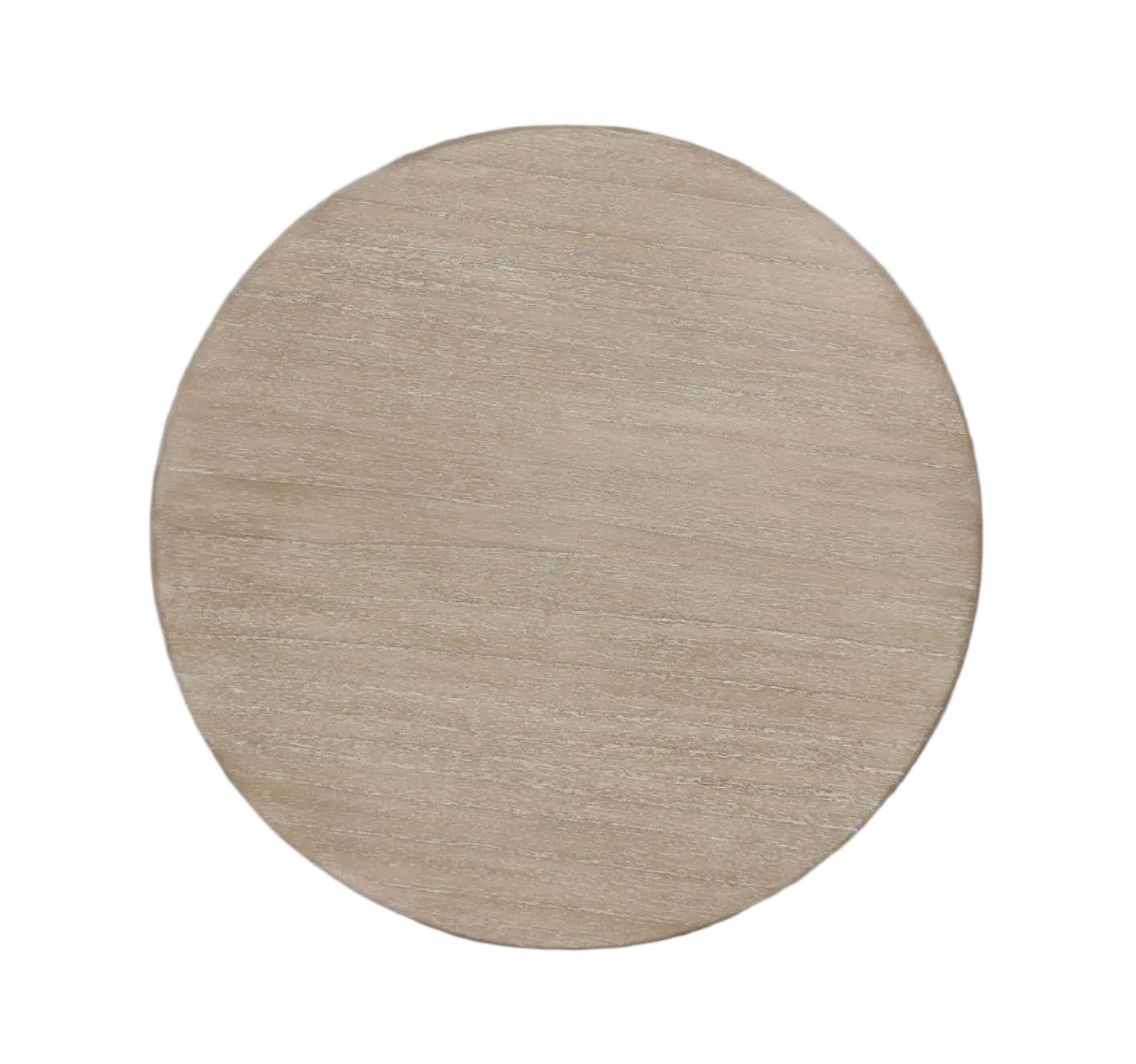 Willow Round Side Table -Timber Wash