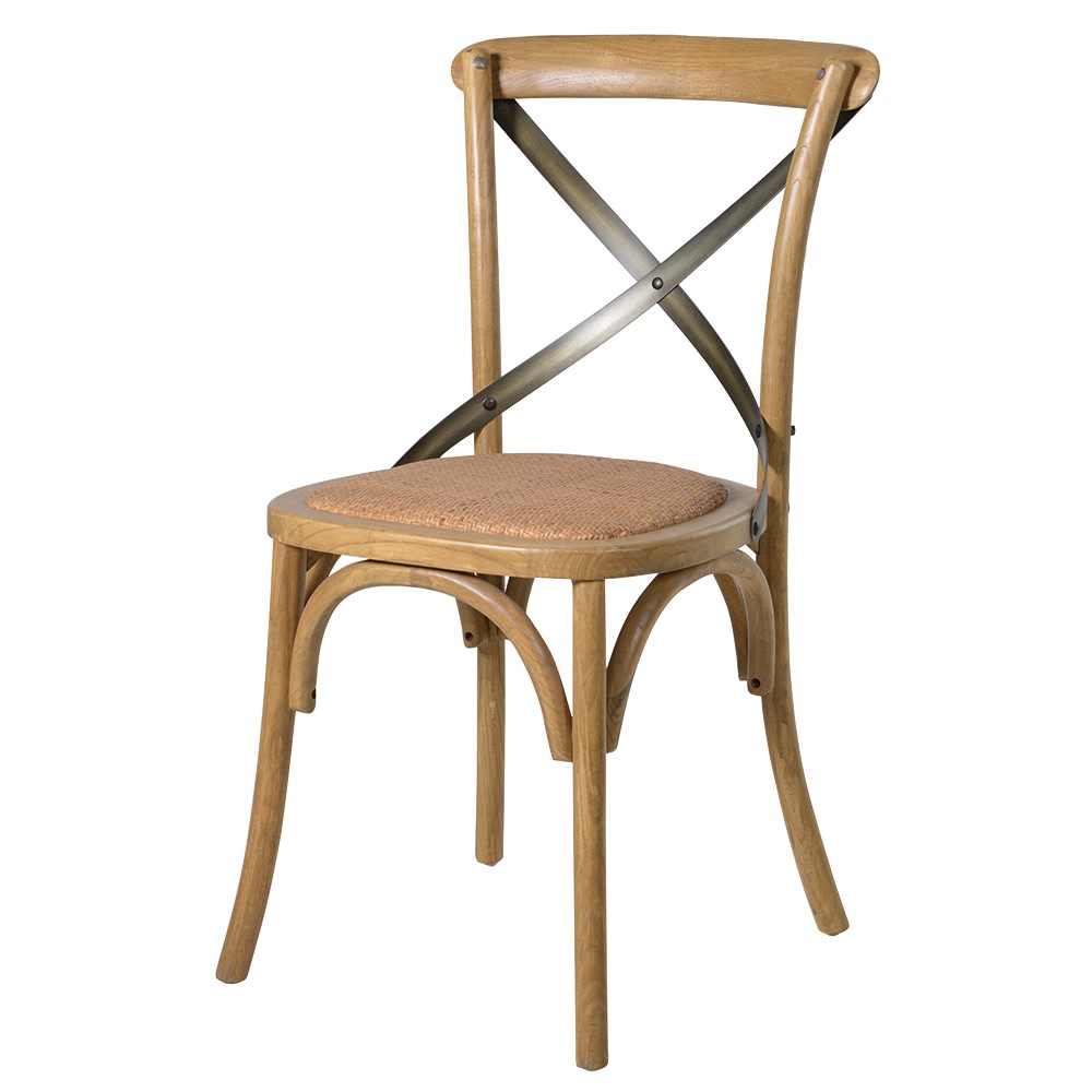 X-Back Dining Chair in Elm