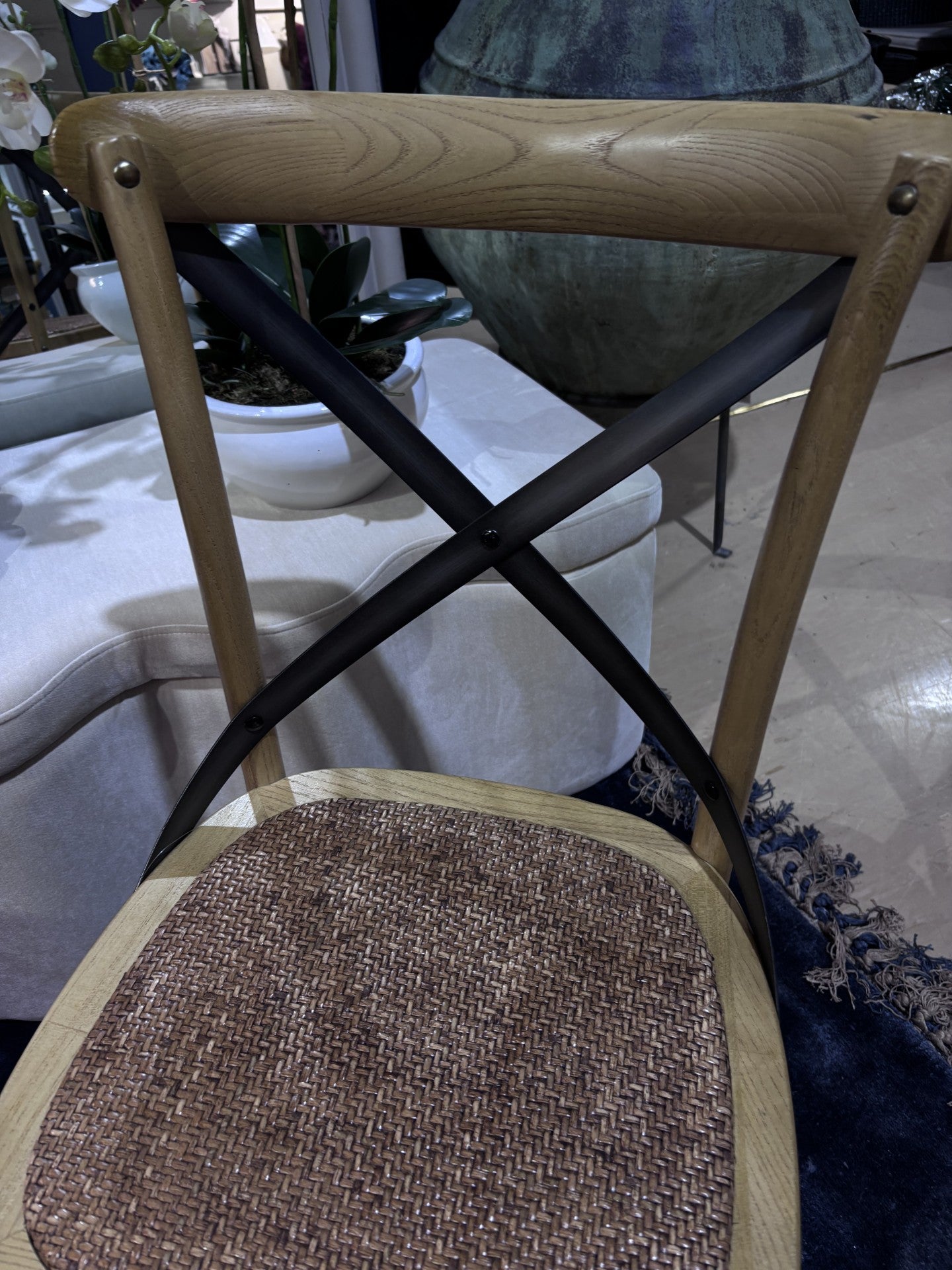 X-Back Dining Chair in Elm