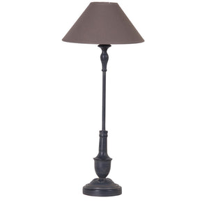 Black Thin Bedside Lamp