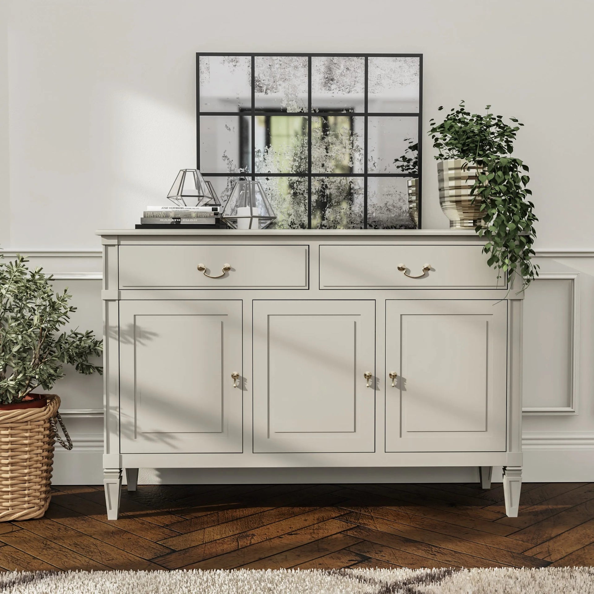 Ana3 Door Sideboard - Painted - Abbey Furniture - Home & Interiors