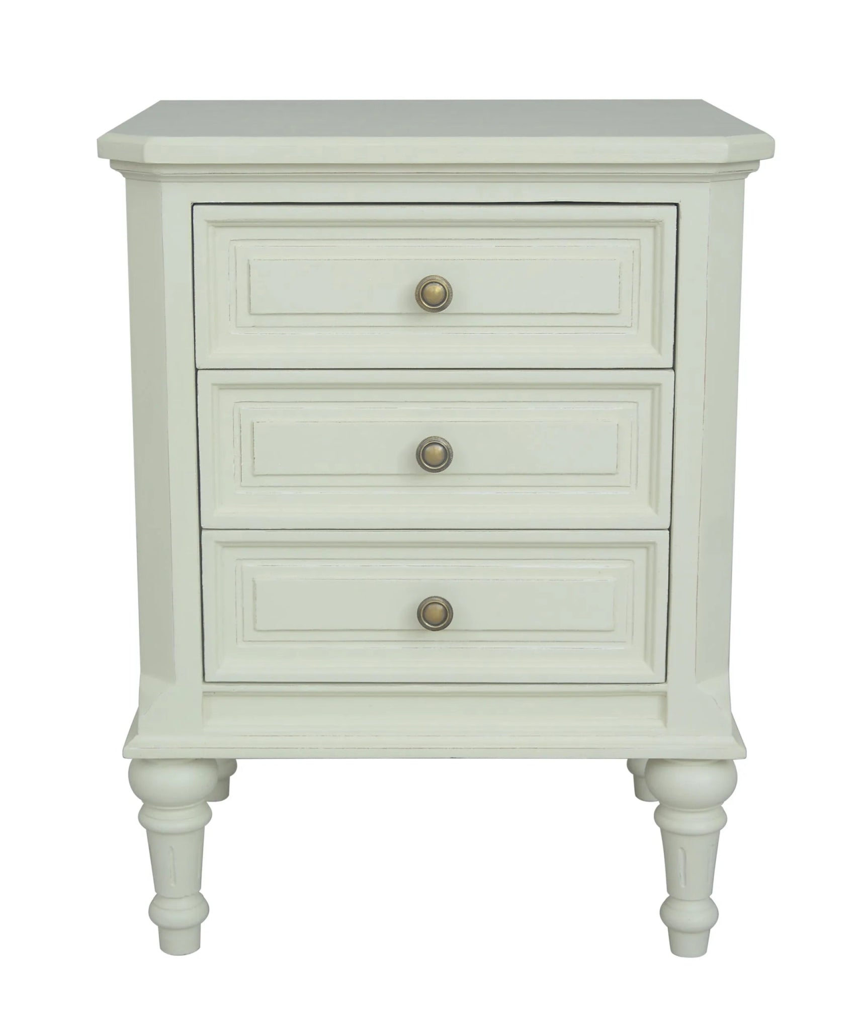 Annabelle 3 Drawer Bedside - Abbey Furniture - Home & Interiors