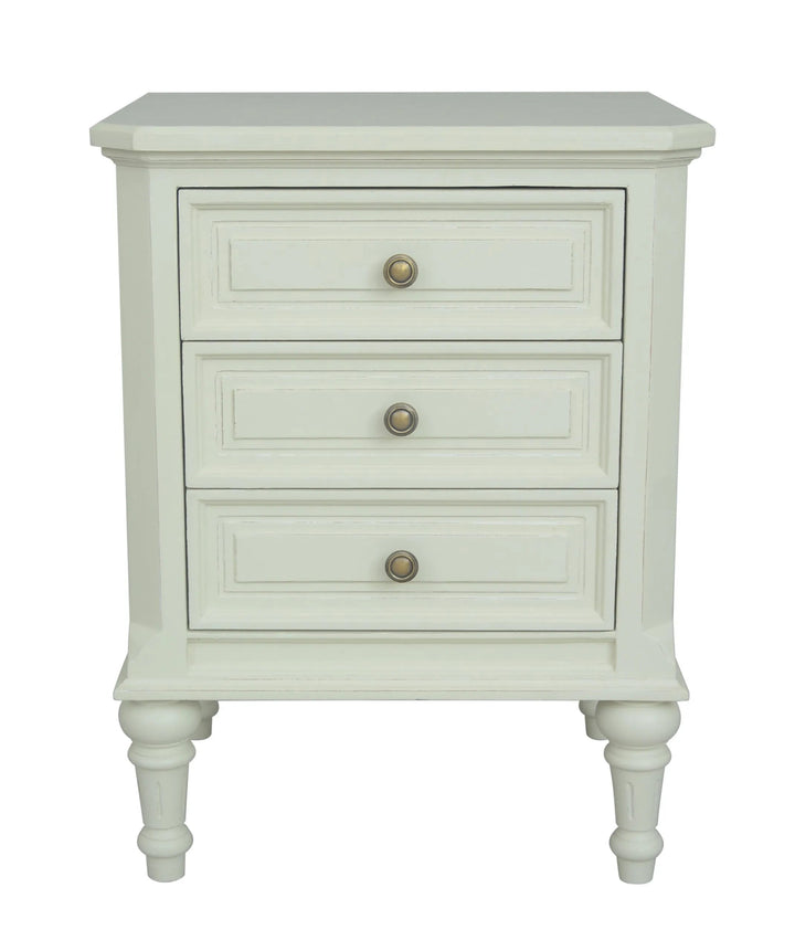 Annabelle 3 Drawer Bedside - Abbey Furniture - Home & Interiors