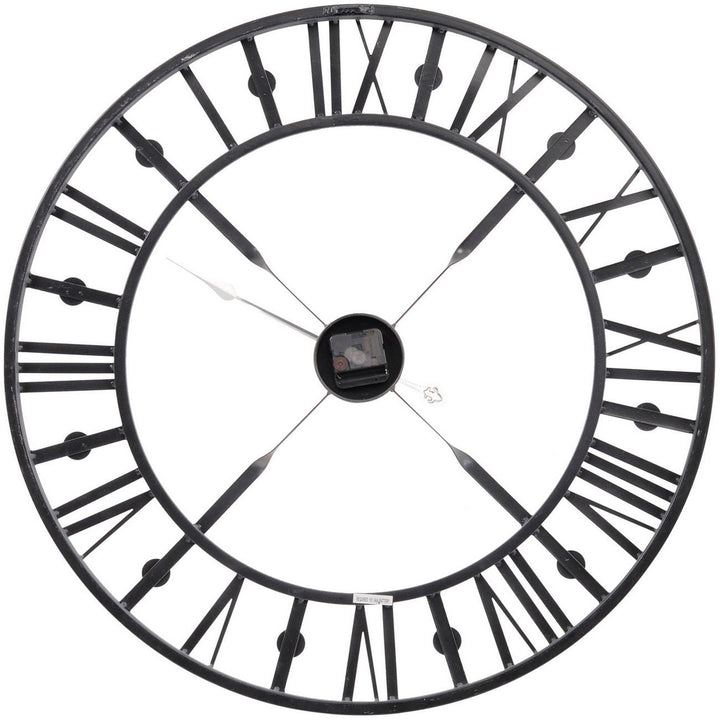 Antique Grey Skeleton Wall Clock - Abbey Furniture - Home & Interiors
