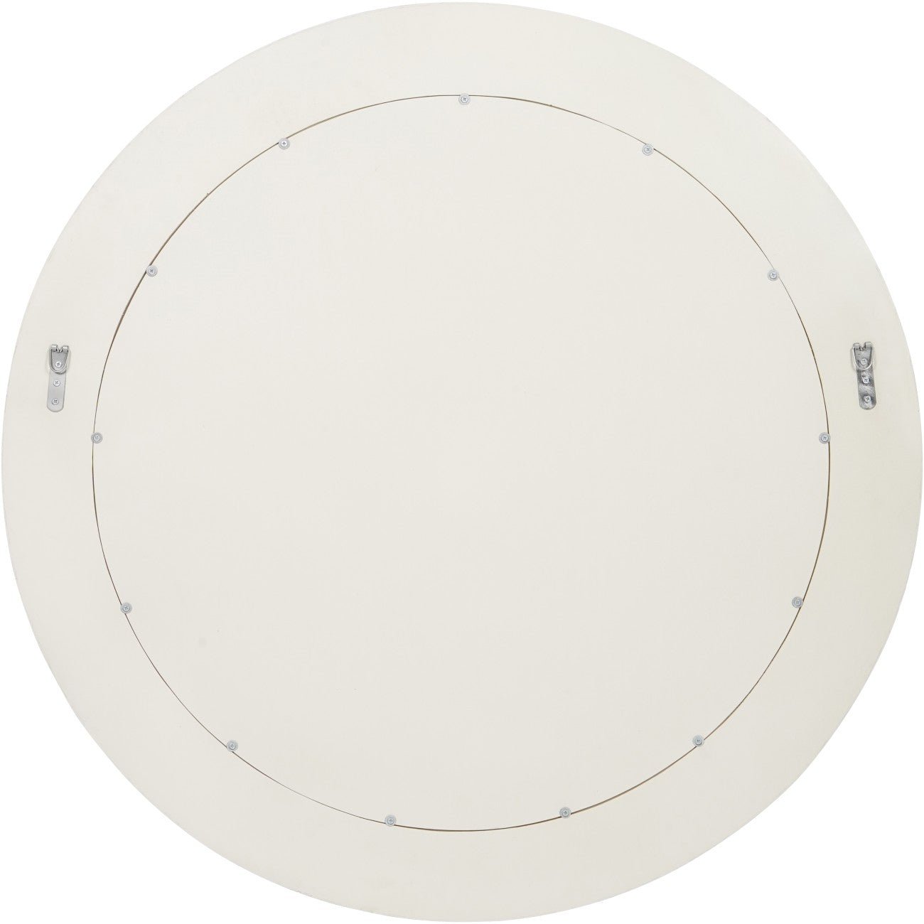 Aspen Bone Inlay Round Mirror - Abbey Furniture - Home & Interiors