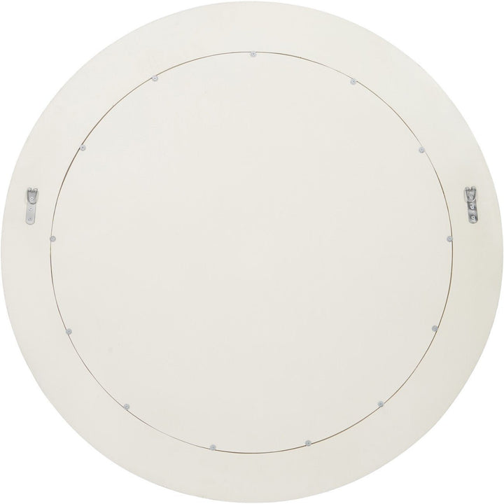 Aspen Bone Inlay Round Mirror - Abbey Furniture - Home & Interiors