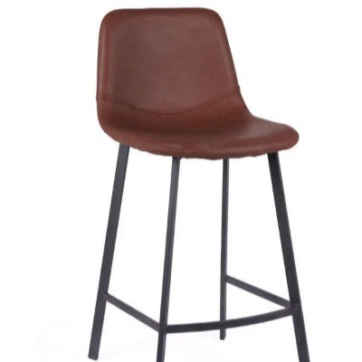 Bentley Cognac Counter Stool - Abbey Furniture - Home & Interiors