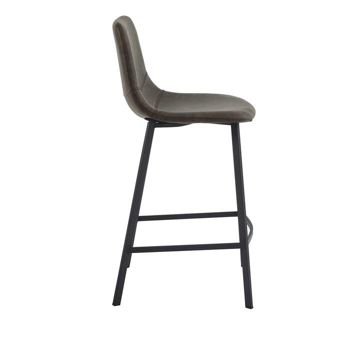 Bentley Taupe Counter Stool - Abbey Furniture - Home & Interiors